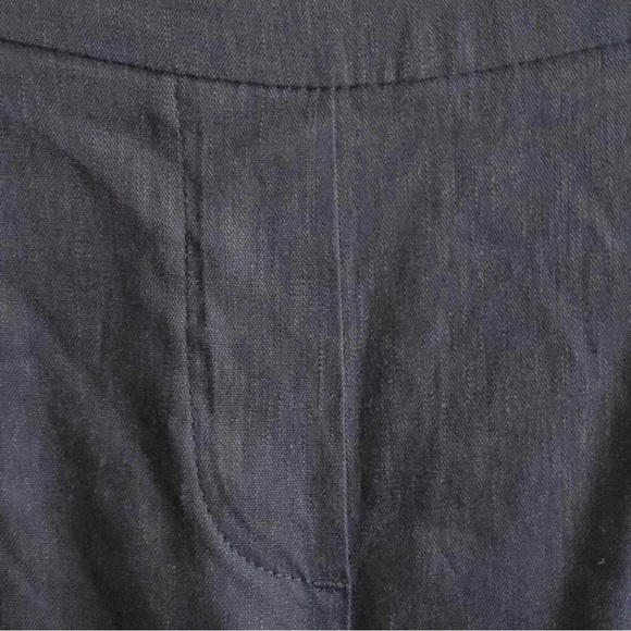 J. Jill Modern Linen-Stretch Slit-Hem Pants - Picture 4 of 9